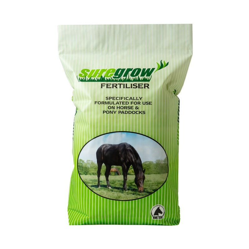 Suregrow Fertiliser 20kg - Grass & Pasture Fertilizer for Equine Paddocks & Fields