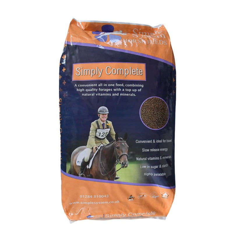 Simple System Simply Complete 20kg - Complete Horse Feed All Life Stages Formula