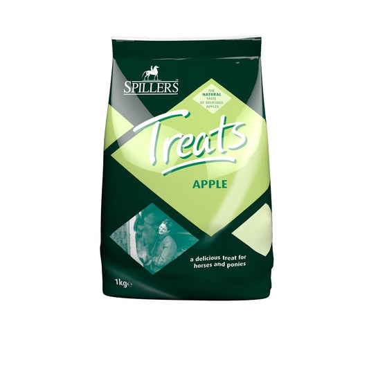 Spillers Treats Apple 8x1kg - Delicious Apple Flavored Horse Treats (8kg Total)