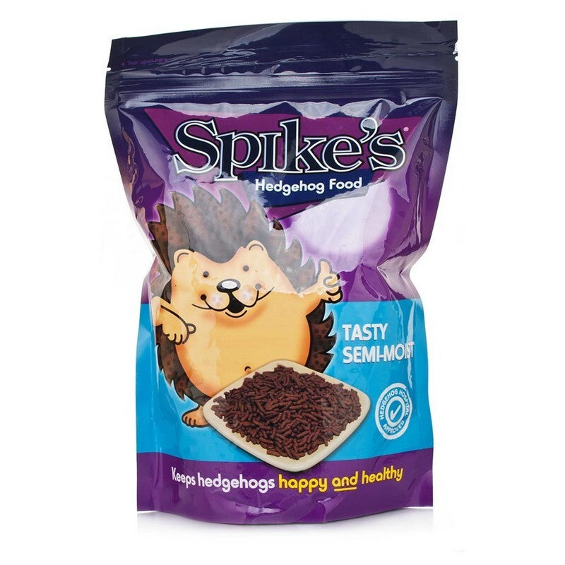 Spikes Tasty Semi Moist Hedgehog 6x550g - Premium Hedgehog Food Complete Diet (3.3kg Total)