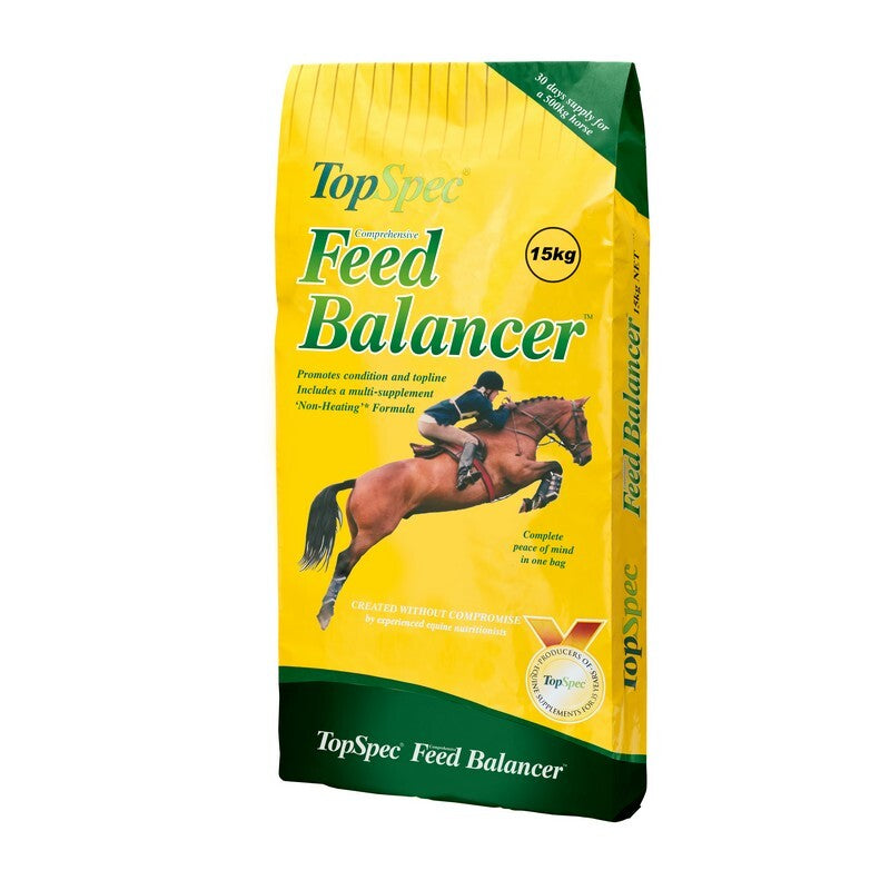 TopSpec Feed Balancer 15kg - Complete Horse Feed Supplement & Vitamin Balancer