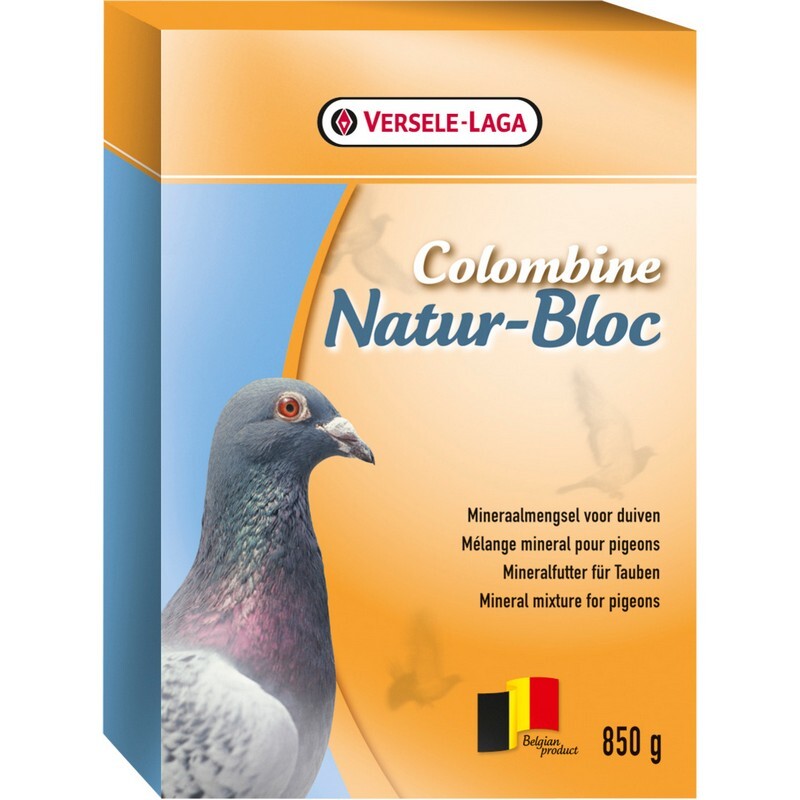 Versele Laga Natur-Bloc 24x850g - Natural Mineral Blocks for Birds (20.4kg Total)