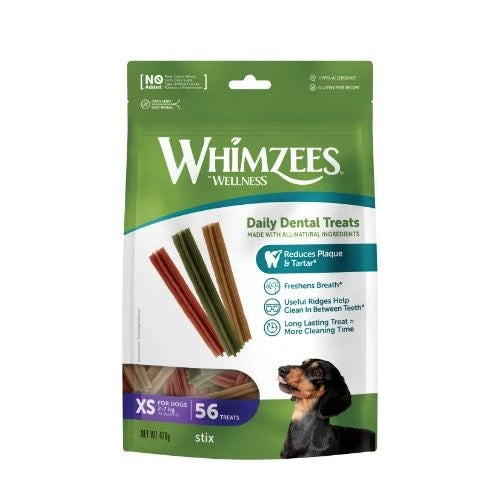 Whimzees Premium Stix Extra Small 56PKx6